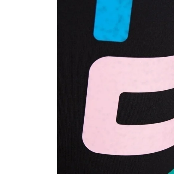 Love Moschino Scuba Logo Print Drawstring Track Pants NWT - Picture 5 of 8